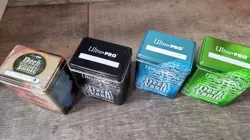 8 x Ultra Pro Deck Vault Boxes (2003 Vintage) Yugioh Magic Pokemon Steel Alloy - Image 2