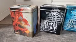8 x Ultra Pro Deck Vault Boxes (2003 Vintage) Yugioh Magic Pokemon Steel Alloy - Image 3