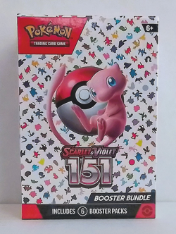 Pokemon TCG Scarlet & Violet 151 Booster Box - 6 Packs FACTORY SEALED / NEW! 820650853210 - Image 1