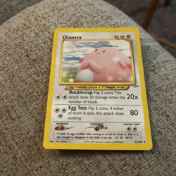Pokemon TCG Chansey 31/105 Neo Destiny Regular Uncommon - Image 4
