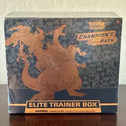 Champion’s Path Elite Trainer Box ETB Charizard Pokemon Factory Sealed Brand New 820650805455 - Image 1