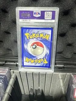 1999 POKEMON GAME Growlithe First Edition PSA 8 - NM/Mint! - Image 2