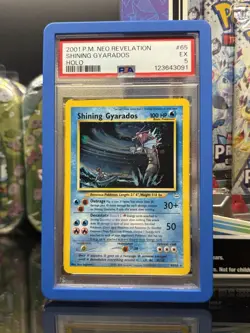 Pokemon TCG Shining Gyarados Neo Revelation Holo Psa 5 - Image 1