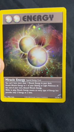 Pokemon - Miracle Energy - 016/105 - Unlimited Holofoil - Neo Destiny (N4) - Image 2