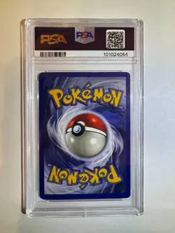 Alakazam 001/102 Base Set Holo Rare (1999) Pokemon TCG PSA Grade 7 - Image 2