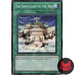 Yugioh The Sanctuary in the Sky SDLS-EN027 Common 1st Edition NM - Image 1