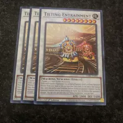 Yugioh! 3x Tilting Entrainment DABL-EN083 Common 1st Ed NM - Image 1