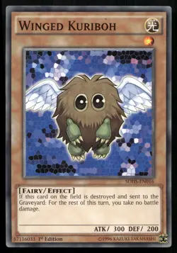 Winged Kuriboh SDHS-EN016 Structure Deck: HERO Strike - Image 1