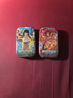 One Piece Factory Sealed Tins Vol 1 OP-10 ( Lot Of Two) For One Price English - Image 1
