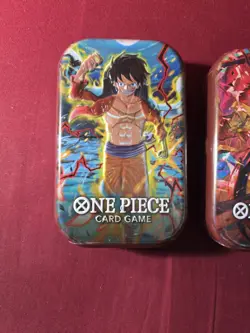 One Piece Factory Sealed Tins Vol 1 OP-10 ( Lot Of Two) For One Price English - Image 2