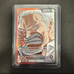 Monkey.D.Garp Pre-Errata Leader OP02-002 Alternate Art English - Image 1