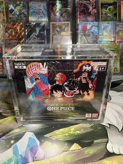 One Piece OP09 Emperors In The New World Booster Box SEALED With ACRYLIC CASE - Image 1