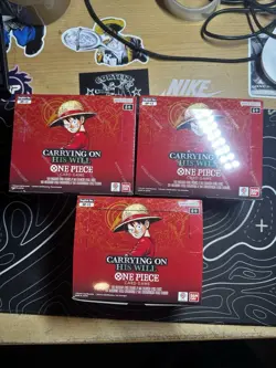 2x ONE PIECE TCG OP13 Carrying On His Will booster box, SEALED ~ FAST SHIP🚚💨 - Image 1