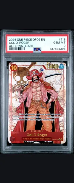 Gol.D.Roger (Alternate Art) OP09-118 Emperors in the New World Foil - Image 1
