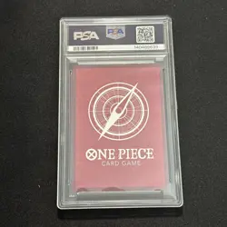 Dracule Mihawk Alt Art OP14-020 The Azure Sea's Seven One Piece PSA 10 - Image 2