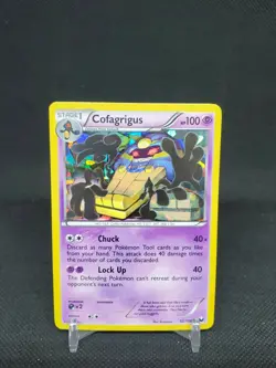 Cofagrigus 52/108 Dark Explorers Cracked Ice Holo Rare NM Pokemon Card - Image 1