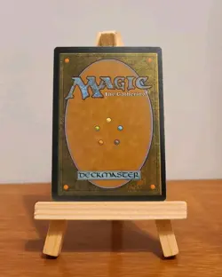 Hand Painted Altered Mtg Mountain Card Anime Girl Jolteon - Image 3