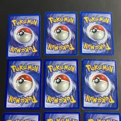 1st Edition Pokemon Card Lot WOTC Vintage Jungle LP-HP 9 Cards - Image 2