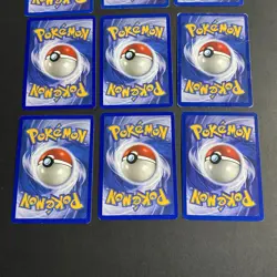 1st Edition Pokemon Card Lot WOTC Vintage Jungle LP-HP 9 Cards - Image 3