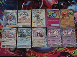 Pokemon TCG Surging Sparks EX / UR / AceSpec LOT of 10 Cards - Image 1