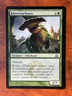 Battering Krasis MTG Magic the Gathering Card NM Near Mint DGM - Image 1