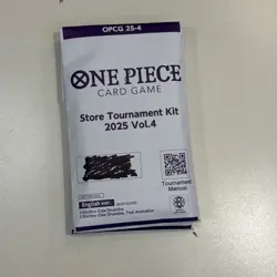 One Piece Card Game Store Tournament Kit 2025 Vol 4 English Sealed - Image 1