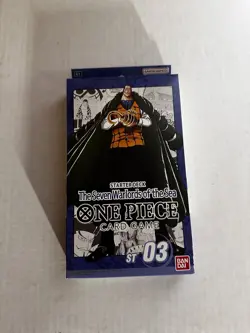 One Piece Card Game ST-03 Starter Deck ENGLISH Sealed New Warlords Of The Sea 811039038427 - Image 1