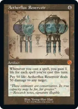 MTG English Aetherflux Reservoir (Schematic) NM Normal - Image 1