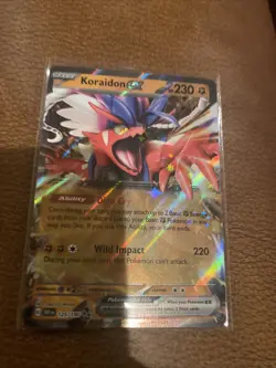 Koraidon EX 125/198 NM/M Scarlet and Violet Pokemon Card - Image 1