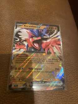 Koraidon EX 125/198 NM/M Scarlet and Violet Pokemon Card - Image 2