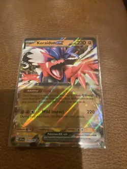 Koraidon EX 125/198 NM/M Scarlet and Violet Pokemon Card - Image 3