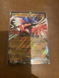 Koraidon EX 125/198 NM/M Scarlet and Violet Pokemon Card - Image 4