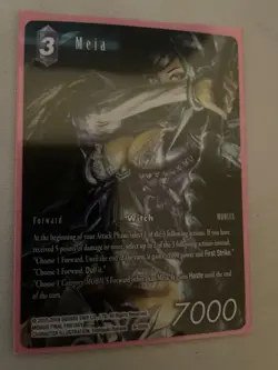 2017 Final Fantasy TCG Opus 9 MEIA Full Art Foil Card #9-095L Legend - Image 1