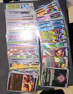 100 Card Pokemon Lot, All Sleeved, EX, FULL ART, HOLO,REV HOLO 80% Market Value - Image 1