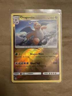 Dragonite - 96/149 - Pokemon Sun & Moon Base Set Reverse Holo Rare Card NM - Image 1