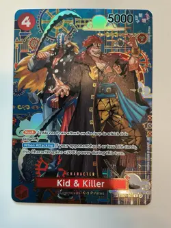 One Piece Card Game TCG Kid and Killer EB01-003 Alternate Art - Image 1