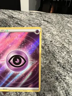Pokemon TCG Psychic Energy Crown Zenith Holo Card 156/159 - Image 3