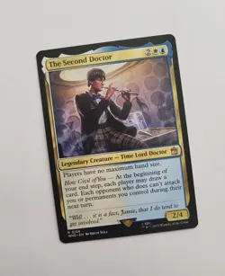 MTG The Second Doctor 0156 Doctor WHO 2023 Rare Card ENG Unplayed TCG Magic - Image 1