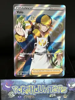 Pokemon Card Volo 151/159 Crown Zenith Ultra Rare Full Art Holo Trainer NM - Image 1