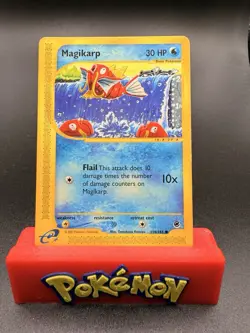 Magikarp - 118/165 - Common - LP - Expedition- 2002 Pokemon Card - Image 1
