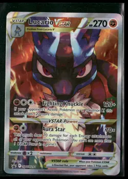 Lucario VSTAR Holo #SWSH291 SWSH: Sword & Shield Promo Cards Near Mint or Better - Image 1