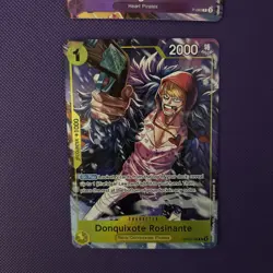 One Piece Trafalgar Law Promo Card P-093 with bonus promo - Image 2