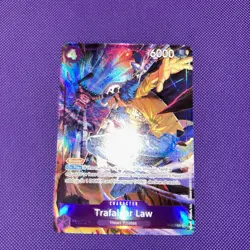 One Piece Trafalgar Law Promo Card P-093 with bonus promo - Image 5