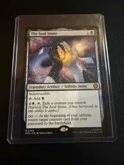 Magic the Gathering the Soul Stone, Marvel's Spider-Man, Regular Mythic - Image 1