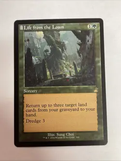 Life from the Loam (Retro Frame) Ravnica Remastered #350 Rare - Image 1