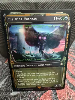 The Wise Mothman (Showcase Foil) - Universes Beyond: Fallout - NM - MTG - Image 2