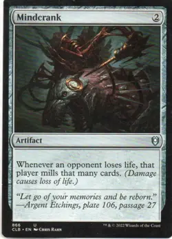 MTG: Commander Legends: Battle for Baldur's Gate: Mindcrank: LP Condition - Image 1