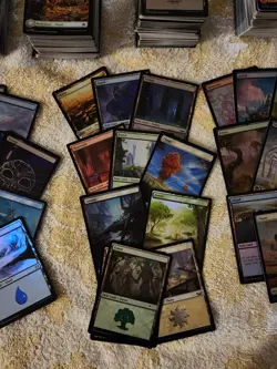 MTG Lot of 460 FOIL Basic Lands New Frame(225) & Full Art(235) - NM-LP - Image 5