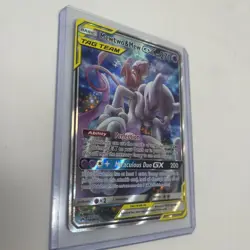 Pokemon TCG Mewtwo & Mew GX SM191 Black Star Promo Holo NM Flawless - Image 3