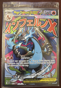Pokemon Mega Charizard X ex 023 Me: Mega Evolution Promo Holo Sealed Nm/mint* - Image 1